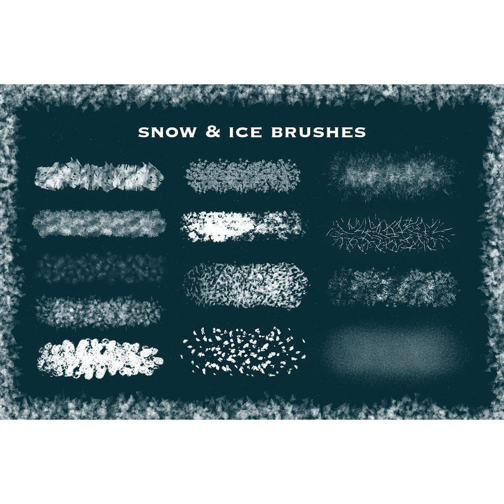 Procreate Winter Holiday Brushes - Procreate Brushes