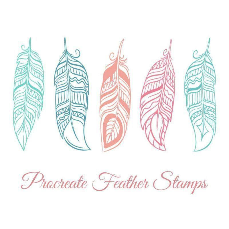 ProcreateNew Feather  - Procreate Brushes