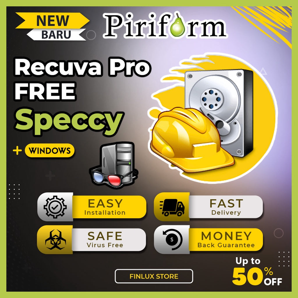 [VIDEO] Recuva Pro/ Bus/ Tech FREE Speccy Pro Latest Lifetime For Windows