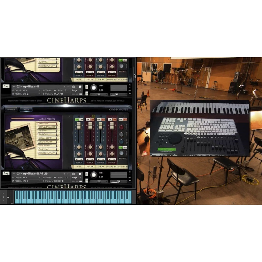 CineHarps  Cinesamples (Win/Mac) *Kontakt Library*