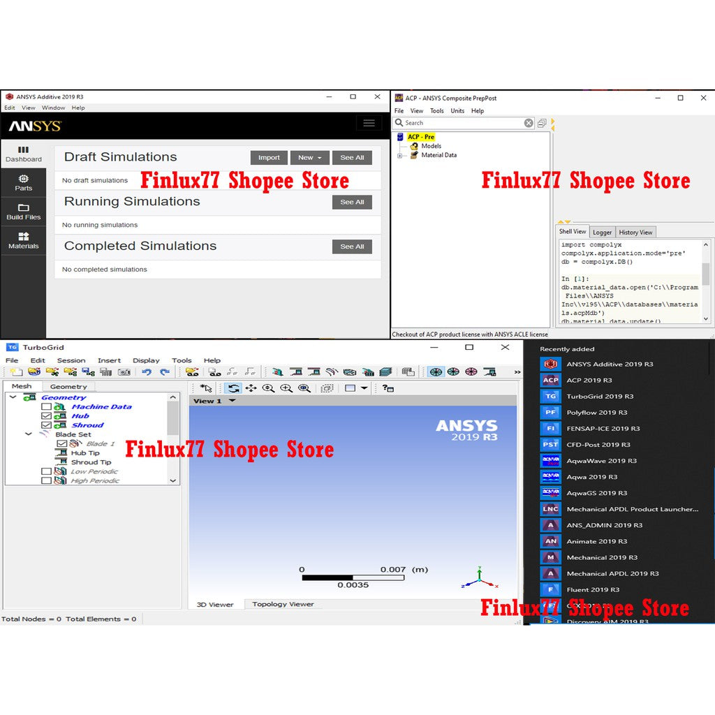 [SELF REDEEM] ANSYS Products 2025 / 2024 / Electronics / Discovery / Motor CAD / Workbench Lifetime For Windows (64-Bit)