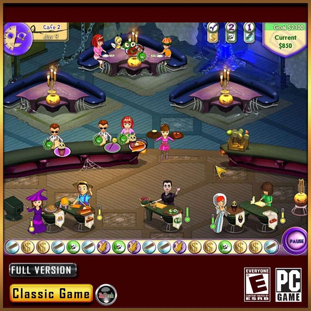 Amelie's Cafe Collections [PC GAME][ DIGITAL DOWNLOAD][ CLASSIC PC GAMES ][ NOSTALGIA GAMES ][Time Management]