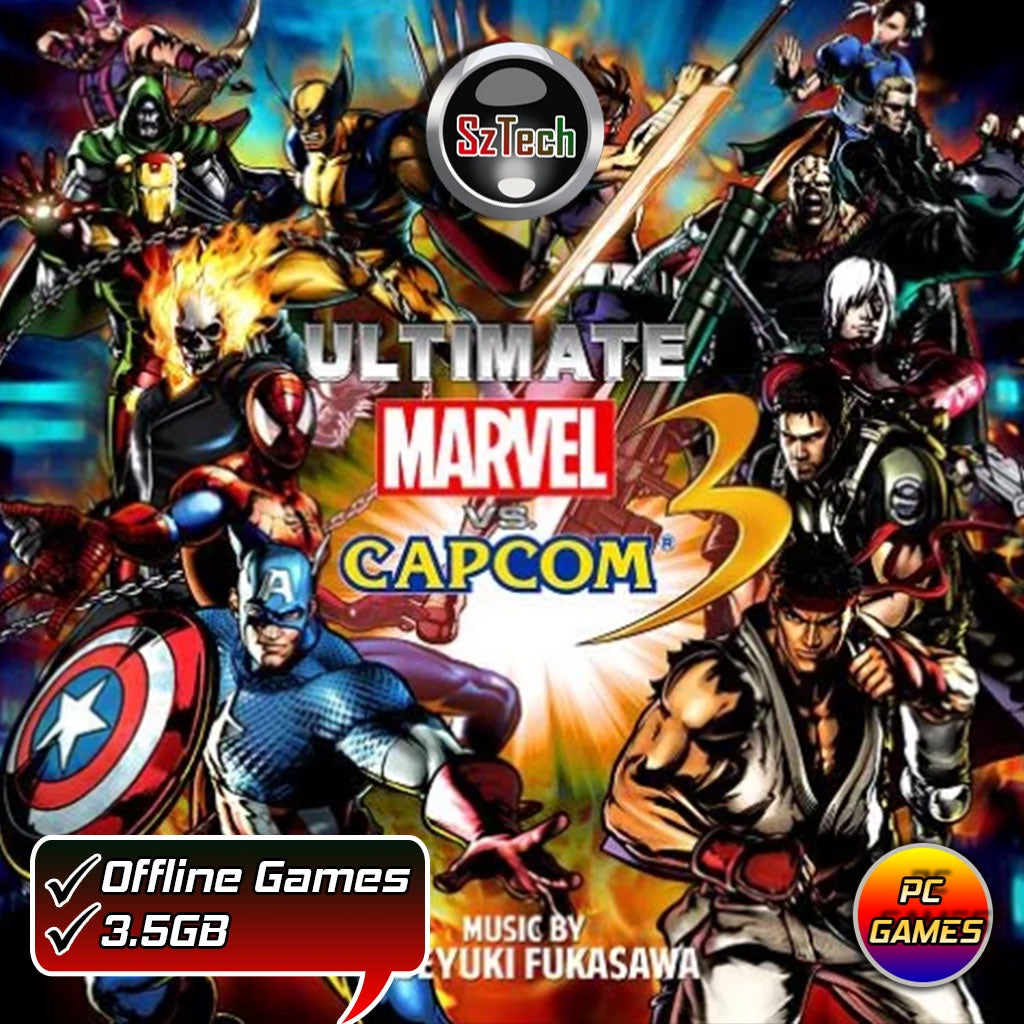 Ultimate Marvel vs Capcom 3 Games for PCFighting | ActionCheap & Fast service PC Games Marvel vs Capcom