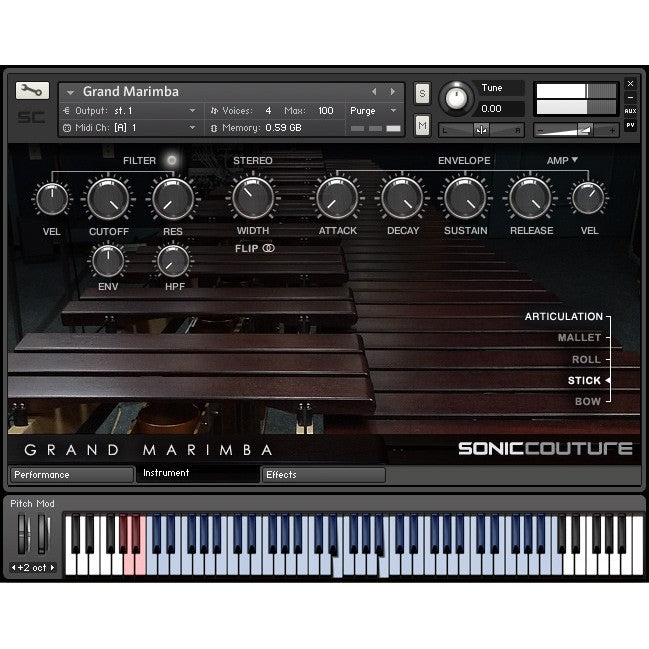 Grand Marimba  Soniccouture (Win/Mac) *Kontakt Library*