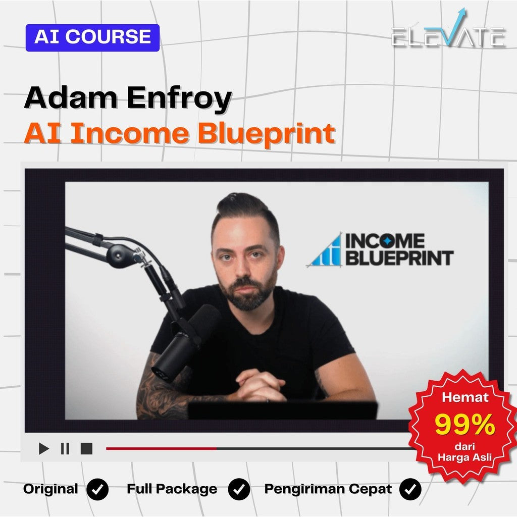 [AI Course] Adam Enfroy – AI Income Blueprint Full Kursus Terbaru