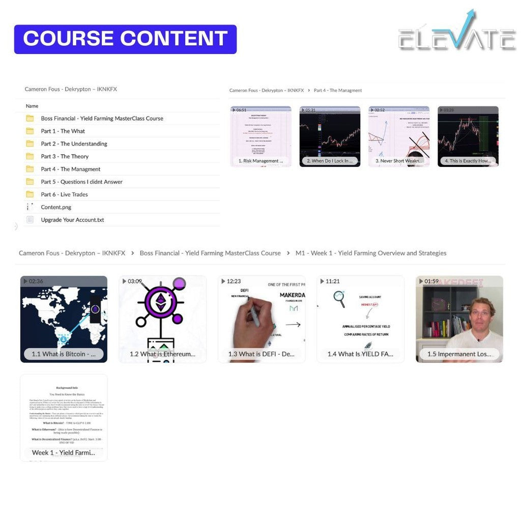 [Crypto Course] Cameron Fous (Krypton) – How To Short Bitcoin and Altcoins Like A Millionaire Full Kursus Terbaru