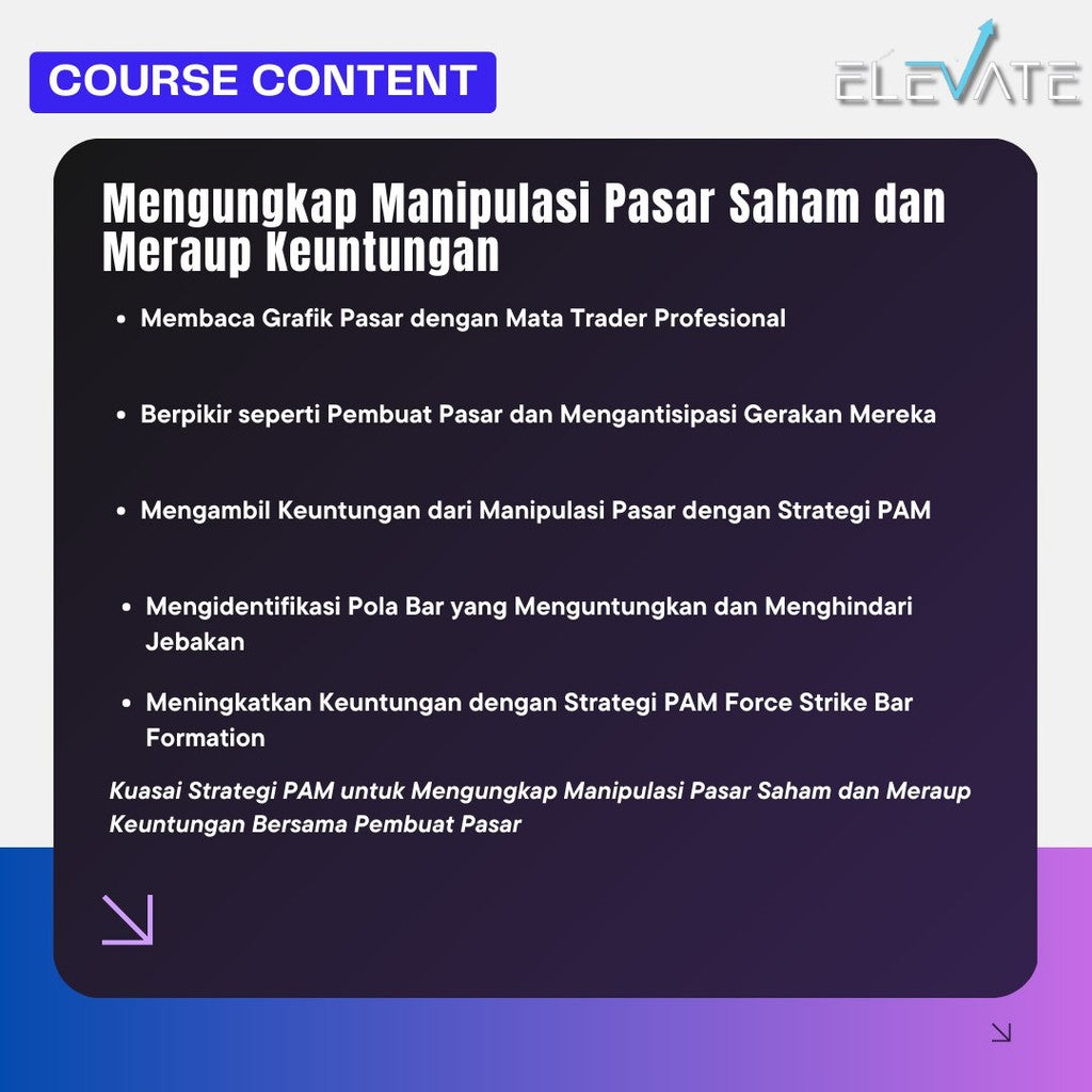 [Trading Course] Piranha Profits – Price Action Manipulation Course Level 1 Full Kursus Terbaru