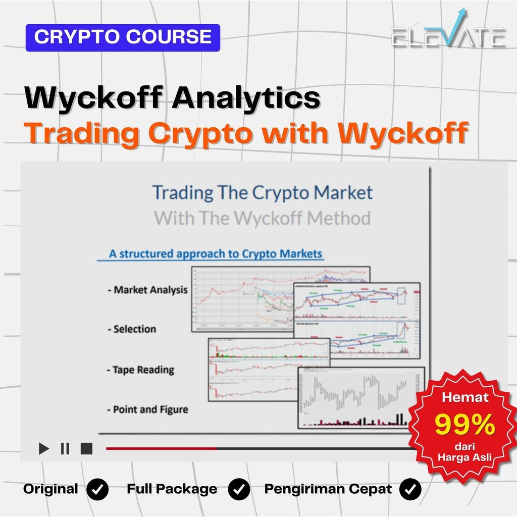 [Crypto Course] Wyckoff Analytics – Trading Crypto with Wyckoff Full Kursus Terbaru