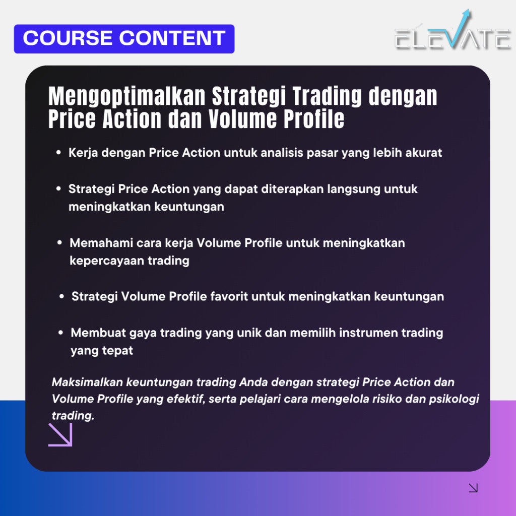 [Trading Course] Trader Dale – Volume Profile Pro Trading Full Kursus Terbaru