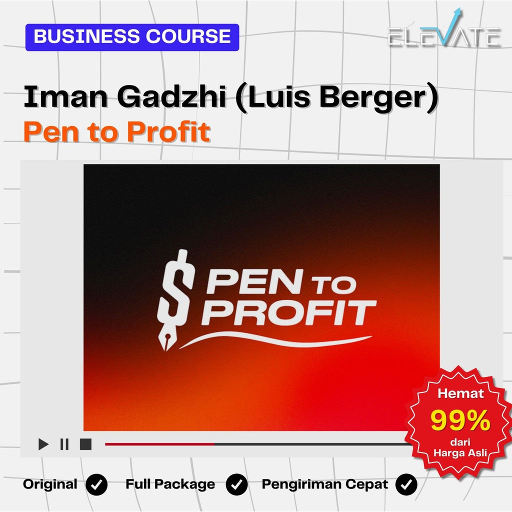Iman Gadzhi (Luis Berger) – Pen to Profit