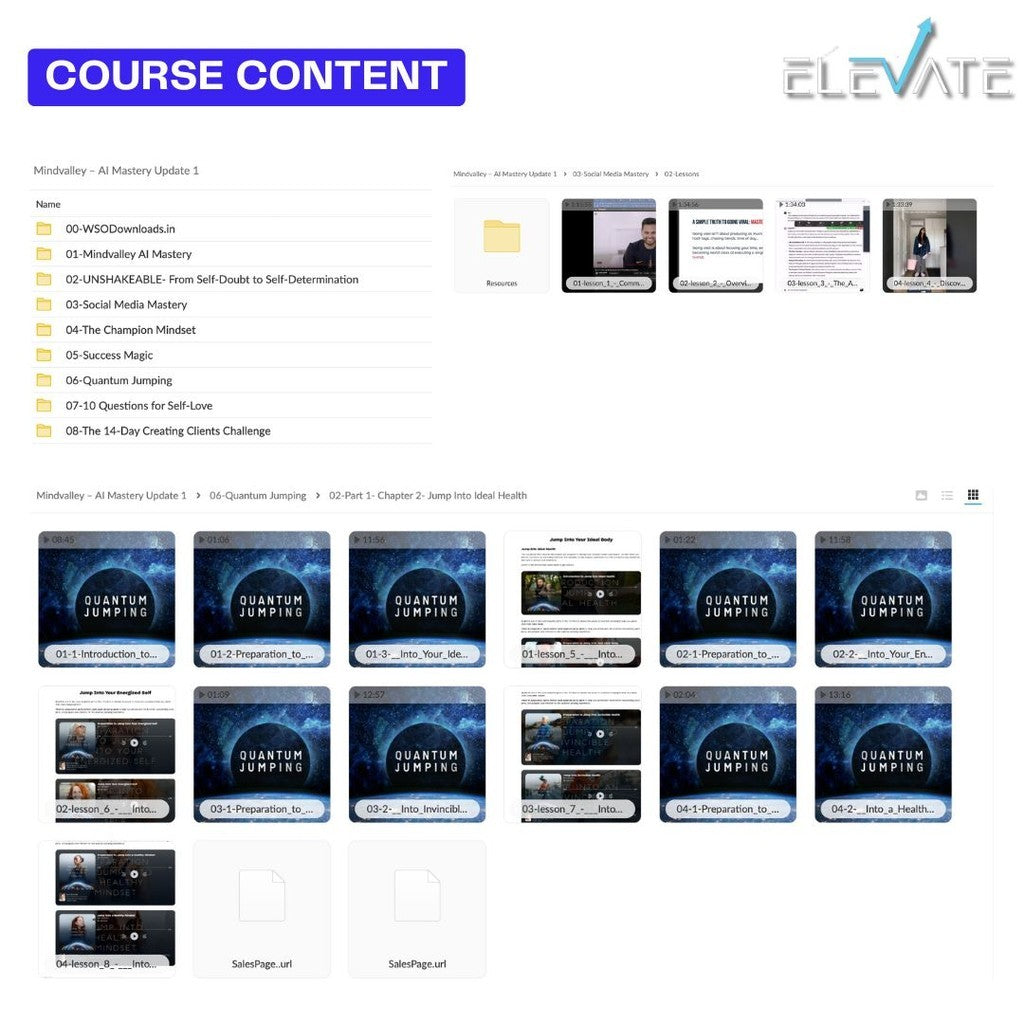 [AI Course] Mindvalley – AI Mastery Full Kursus Terbaru