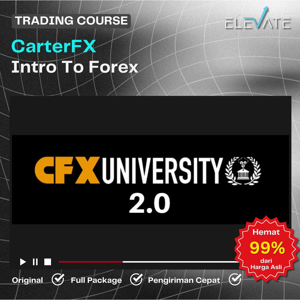 [Trading Course] CarterFX – Intro To Fx Full Kursus Terbaru