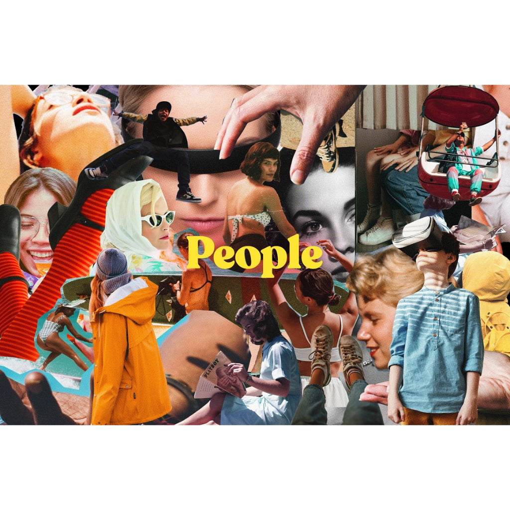 ID445215 - Retro Collage Cut-Out Bundle