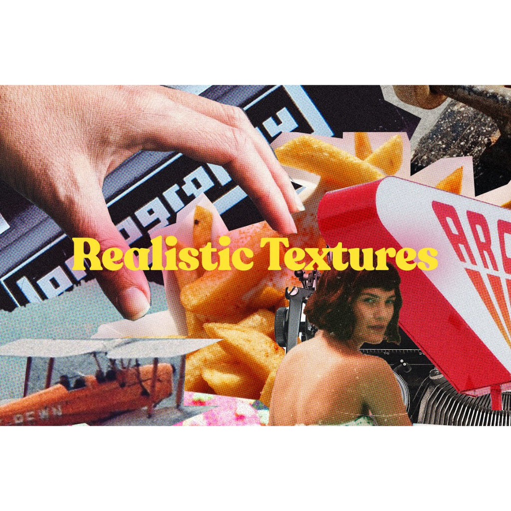 ID445215 - Retro Collage Cut-Out Bundle