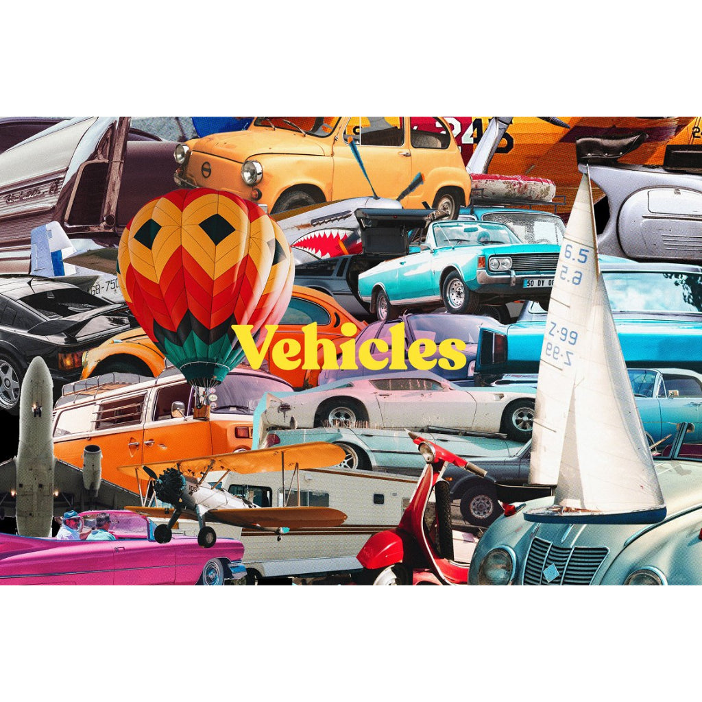 ID445215 - Retro Collage Cut-Out Bundle