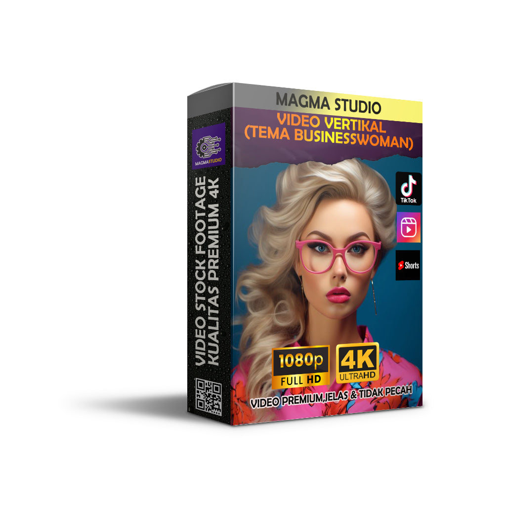 (VOL 2) 1000++ (4K) Video Footage VERTIKAL - BAHAN YOUTUBE-Tikt0k