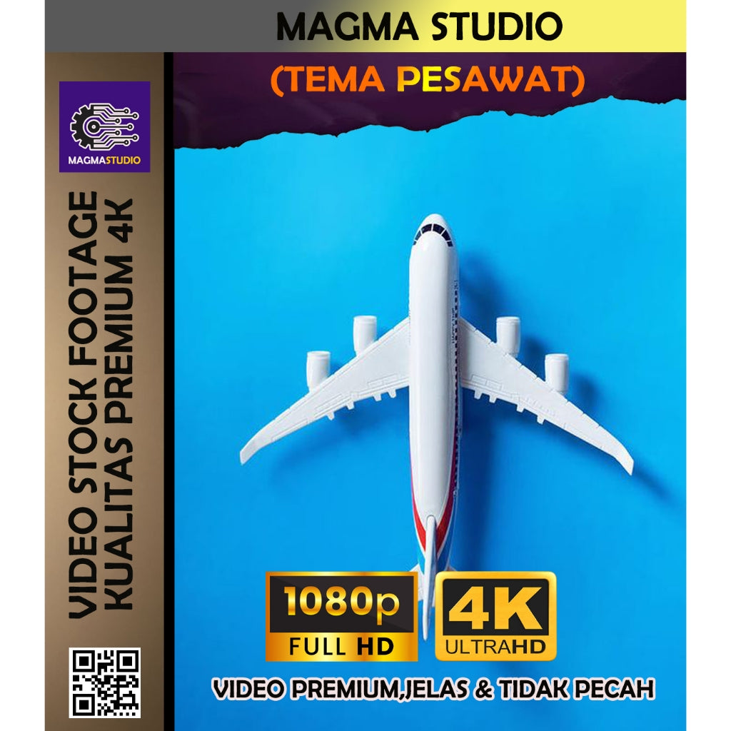 1000++ (4K) Video Stock Footage PESAWAT- BAHAN YOUTUBE - Video Stock Footage ULTRA HD