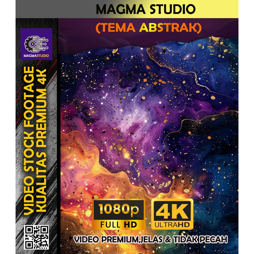 1000++(4K) Video Stock Footage ABSTRAK - Video Untuk Para Konten Kreator Video