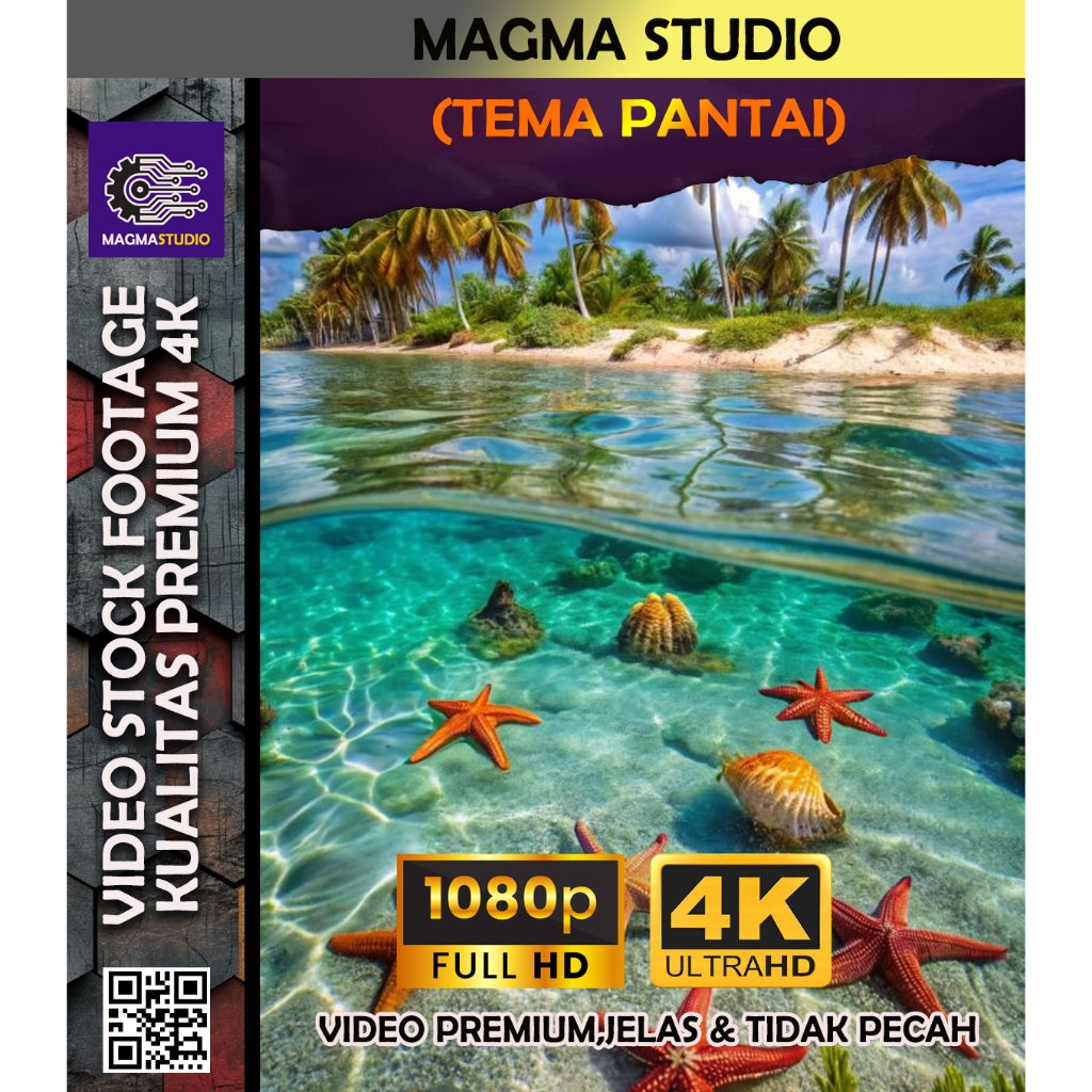 1000++ (4K) Video Stock Footage PANTAI - BAHAN YOUTUBE - Video Untuk Konten Kreator