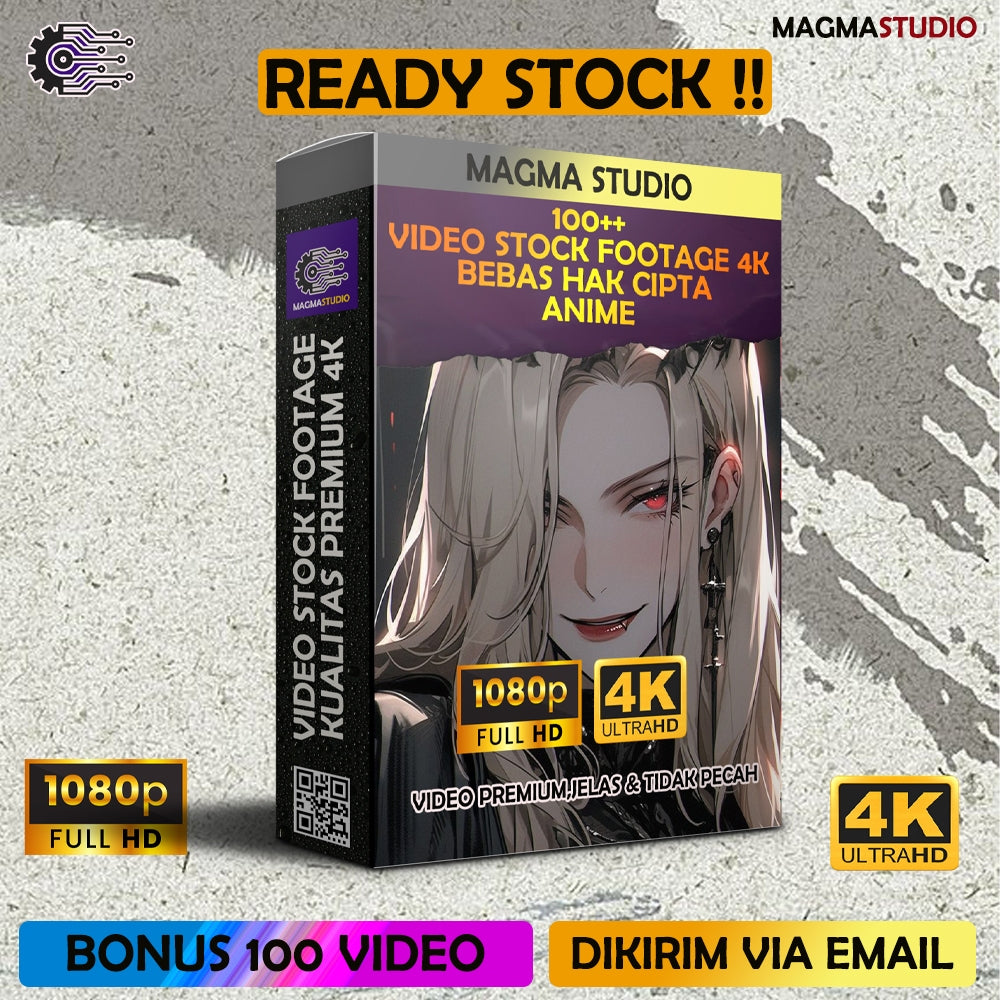 1000++(4K) Video Stock Footage Anime Durasi 10 Detik - Video Untuk Para Youtuber
