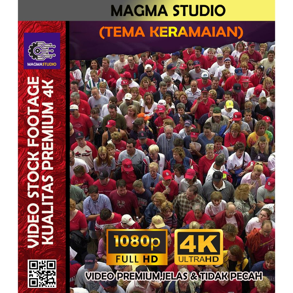 1000++ (4K) Video Stock Footage KERAMAIAN- BAHAN YOUTUBE - Video Untuk Konten Kreator