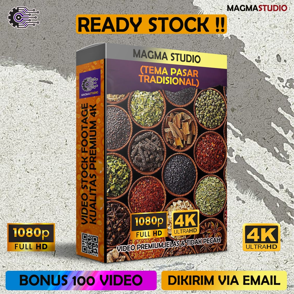 1000++(4K) Video Stock Footage PASAR TRADISIONAL- BAHAN YOUTUBE - Video Stock Footage ULTRA HD