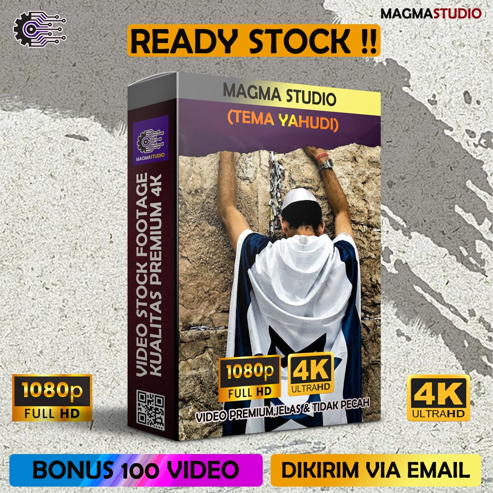 1000++(4K)Video Footage TEMA YAHUDI- BAHAN YOUTUBE - Video Untuk Konten Kreator