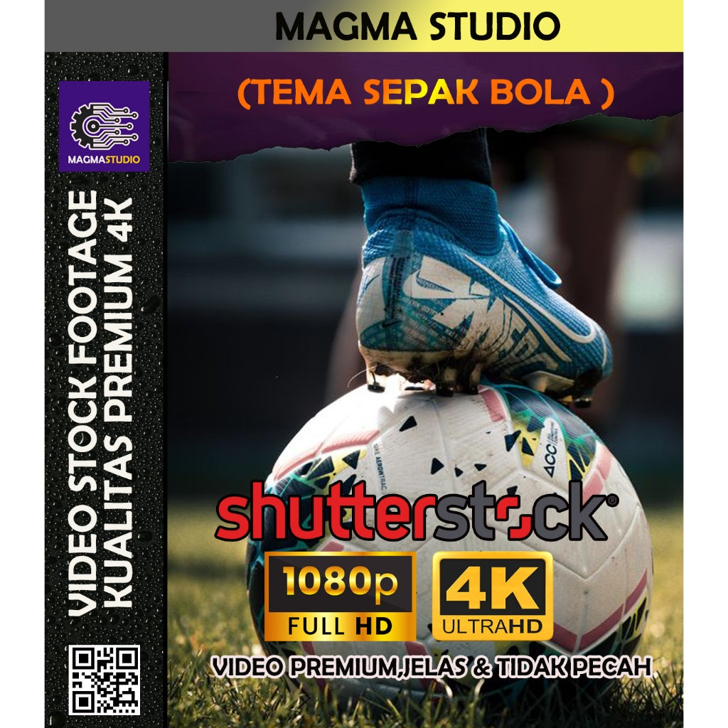 1000++(4K) Video Stock Footage SEPAK BOLA - Video Stock Footage ULTRA HD