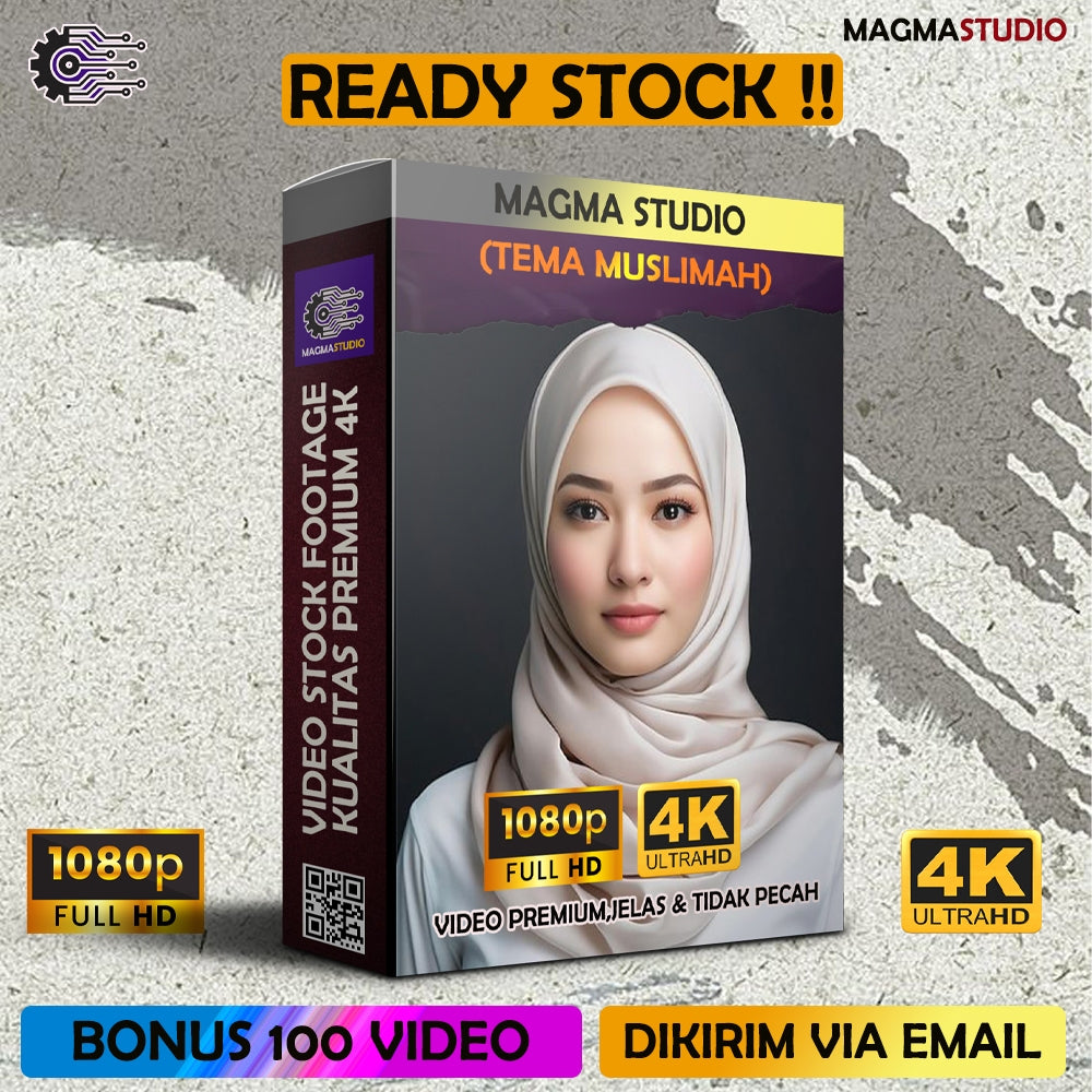 1000++(4K) Video Stock Footage MUSLIMAH- BAHAN YOUTUBE - Video Untuk Konten Kreator