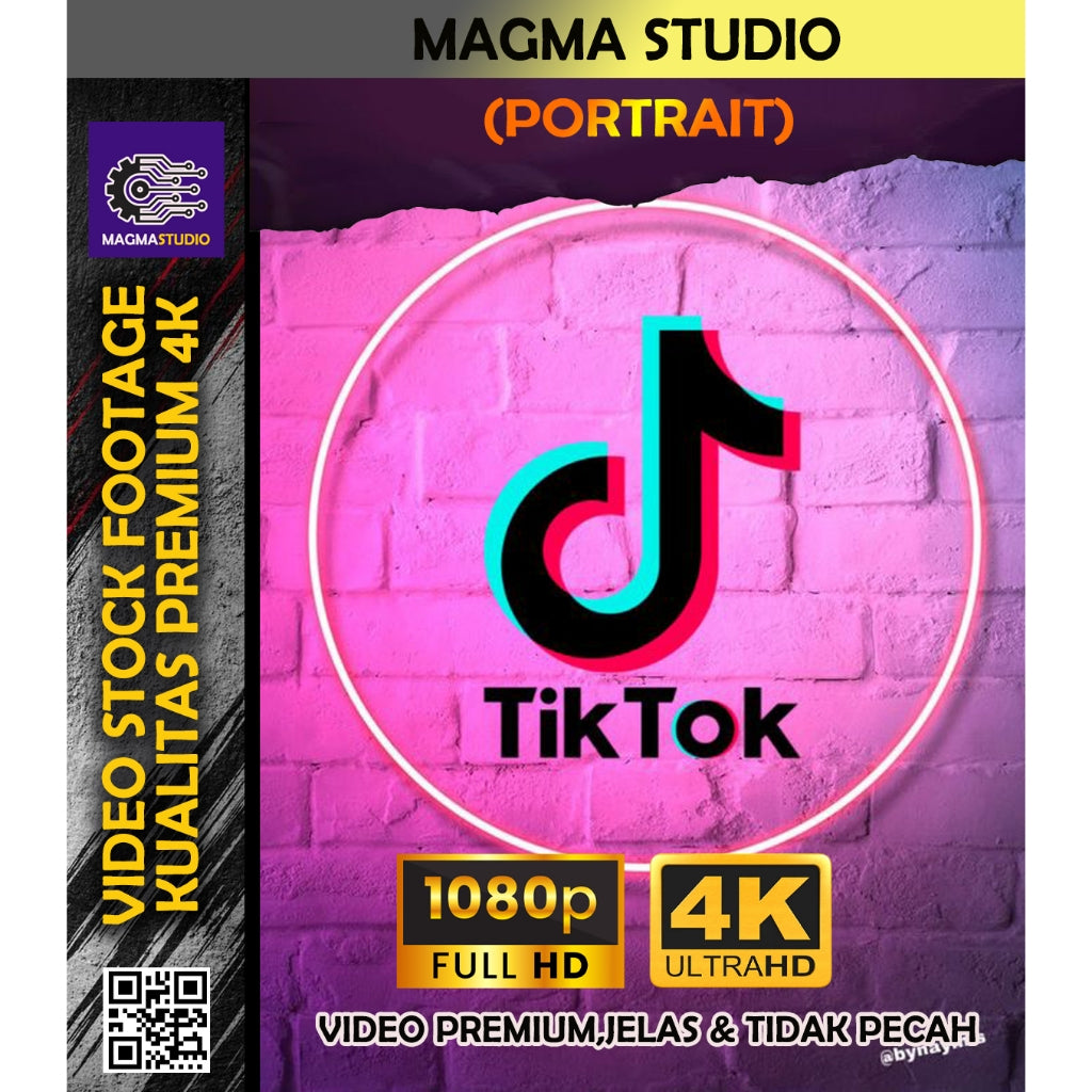 (VOL 1.) 1000++ (4K) Video Footage VERTIKAL - BAHAN YOUTUBE-Tikt0k