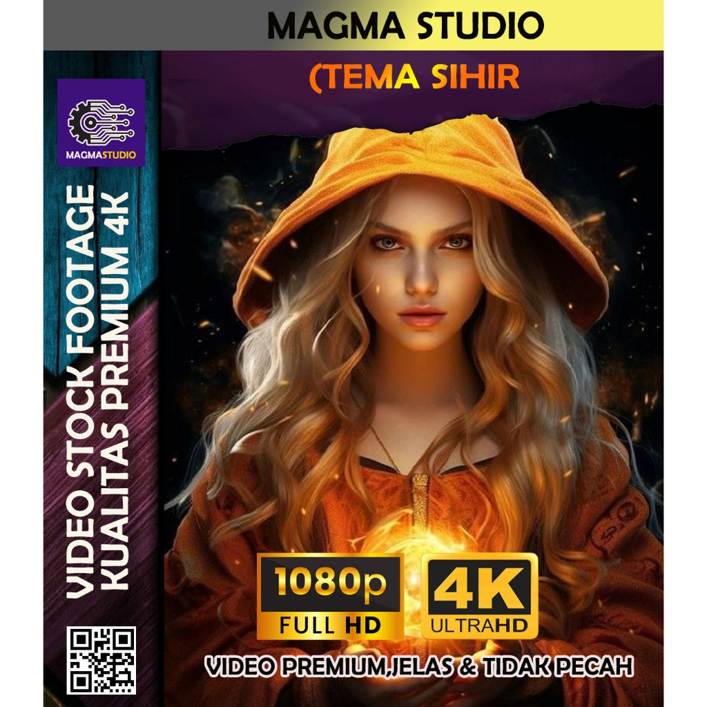 1000++ Video Footage TEMA SIHIR MAGIC - Durasi 10 Detik - Video Untuk Konten Kreator