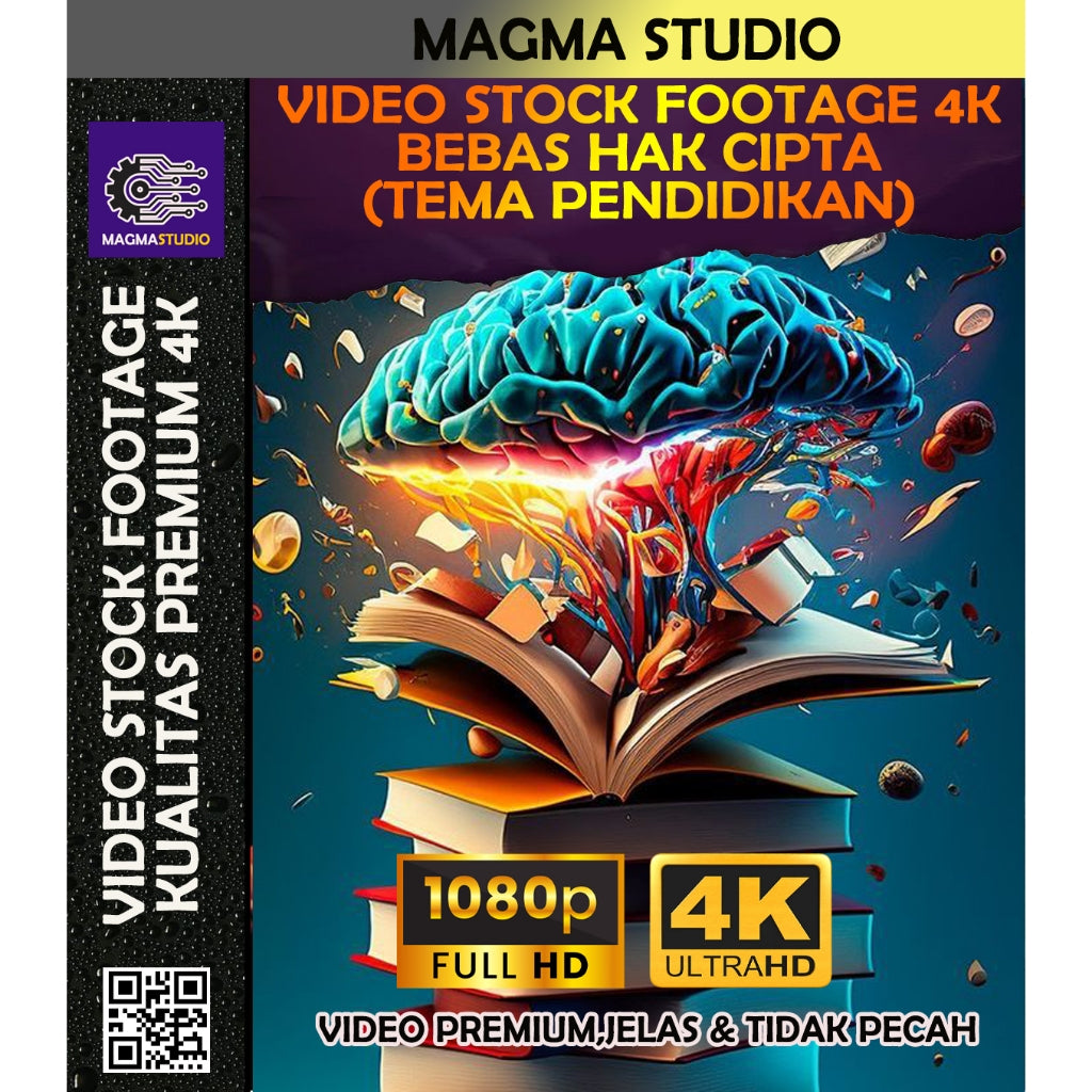 1000++(4K) Video Stock Footage PENDIDIKAN - Video Untuk Para Youtuber Atau Konten Kreator