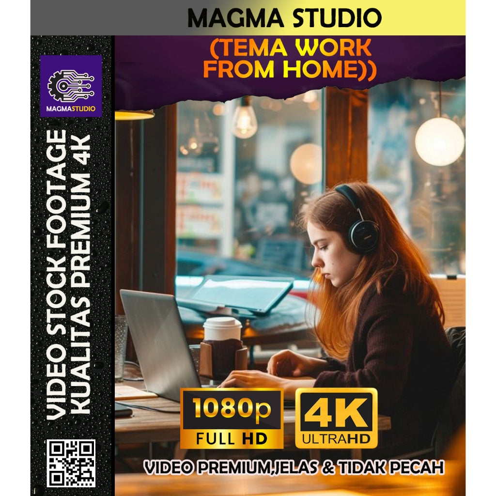 1000++(4K) Video Stock Footage WFH  WORK FROM HOME- BAHAN YOUTUBE - Video Untuk Konten Kreator