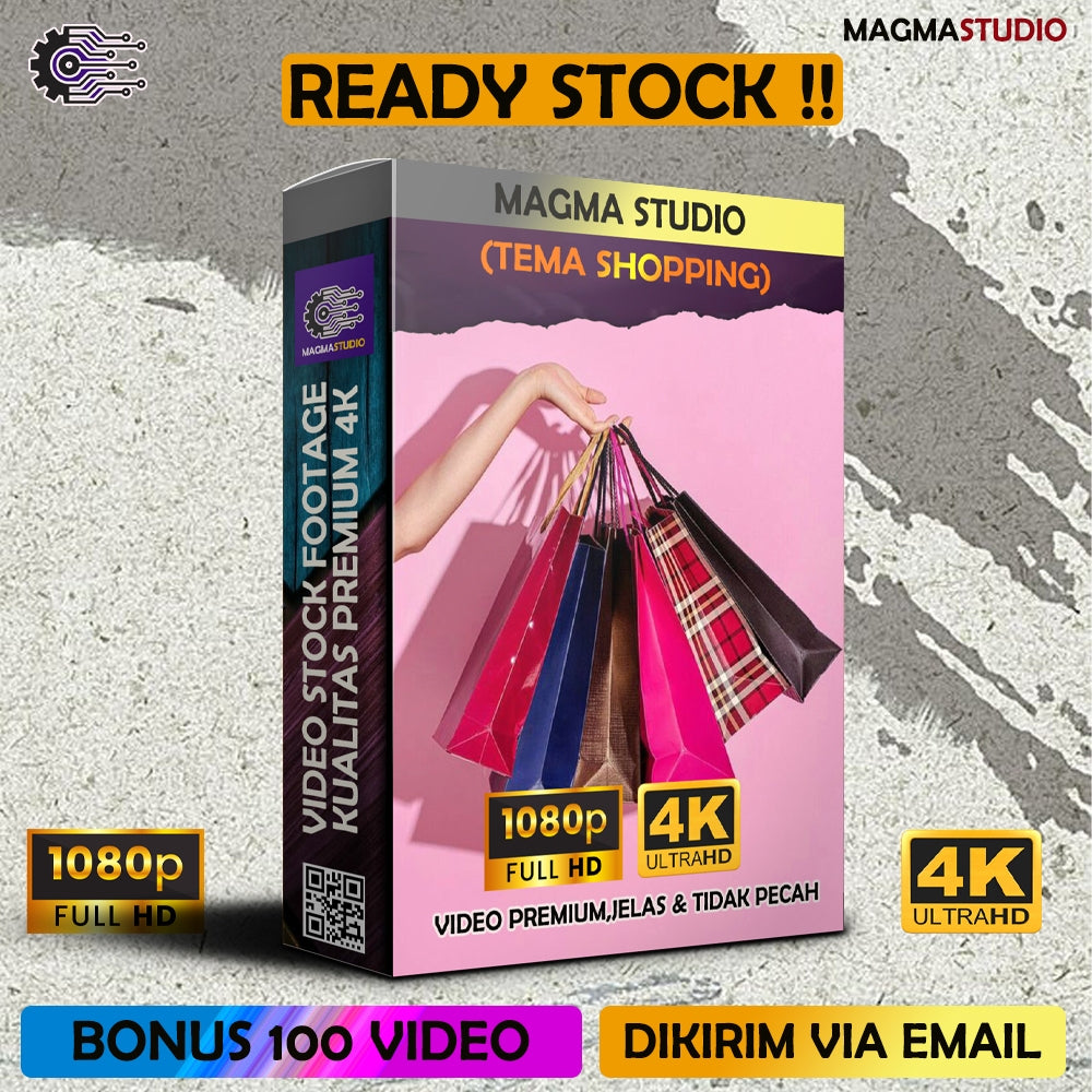 1000++(4K) Video Stock Footage SHOPPING BELANJA - BAHAN YOUTUBE -  Untuk Konten Kreator