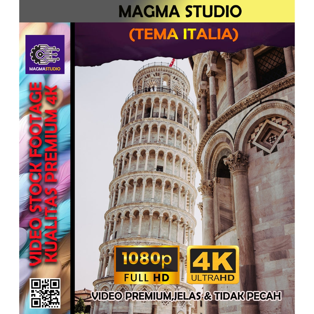 1000++(4K)Video Footage TEMA ITALIA - BAHAN YOUTUBE - Video Untuk Konten Kreator