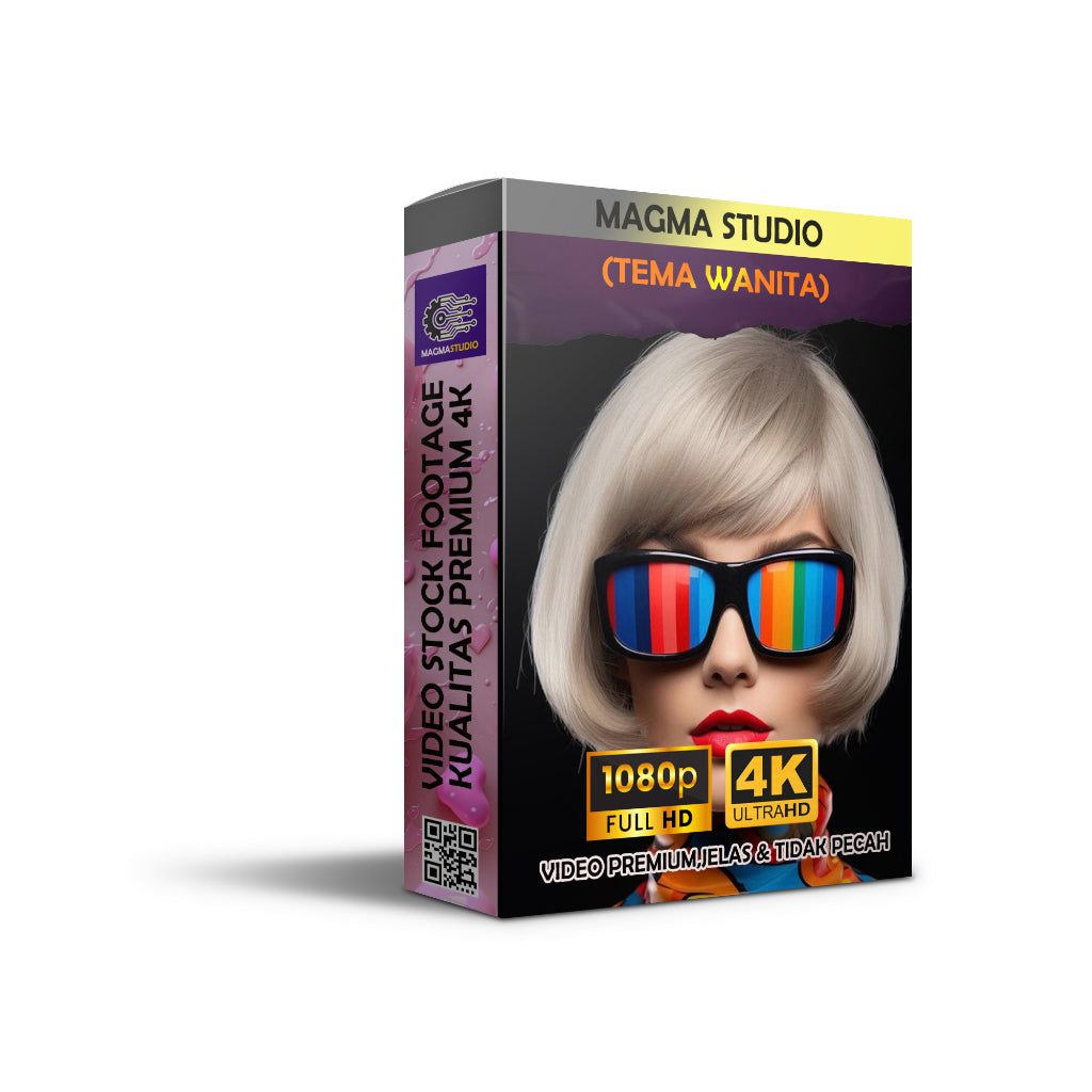 1000++(4K) Video Stock Footage WANITA- BAHAN YOUTUBE - Video Untuk Konten Kreator