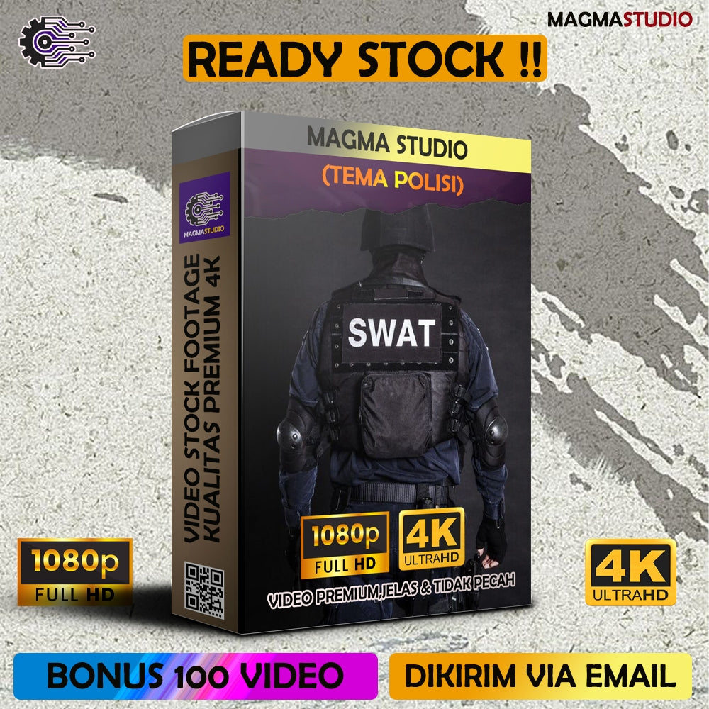 1000++(4K) Video Footage TEMA POLISI - BAHAN YOUTUBE - Video Untuk Konten Kreator