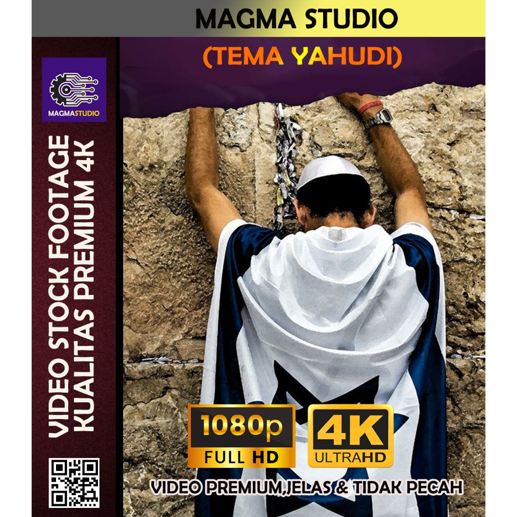 1000++(4K)Video Footage TEMA YAHUDI- BAHAN YOUTUBE - Video Untuk Konten Kreator