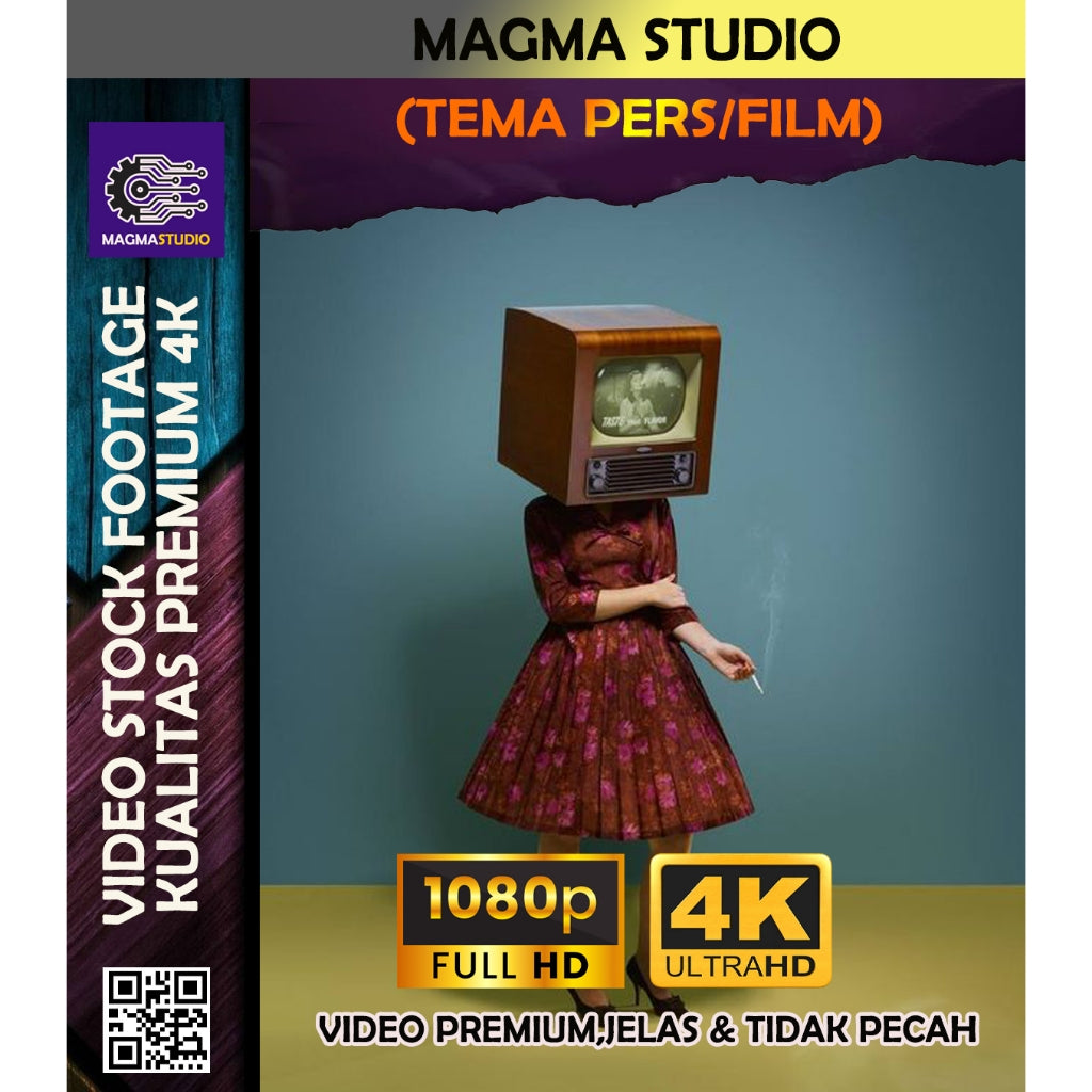 1000++(4K) Video Footage Tema Pers,Siaran,Film- Bahan Youtube-  Untuk Konten Kreator