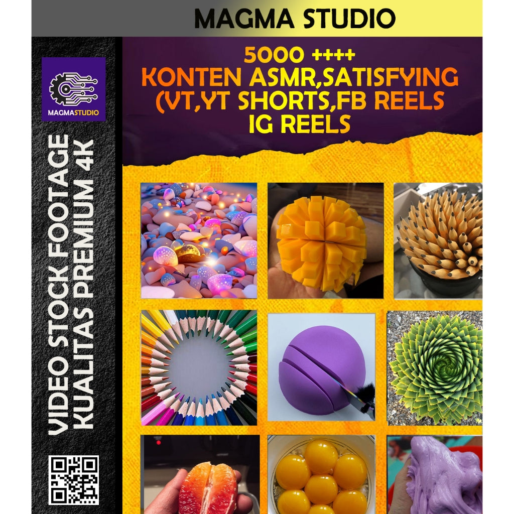 (BUNDLE PAKET AUTO FYP) 12.000 VIDEO SHORTS  TEMA ASMR,SATISFYING & HANDYCRAFT