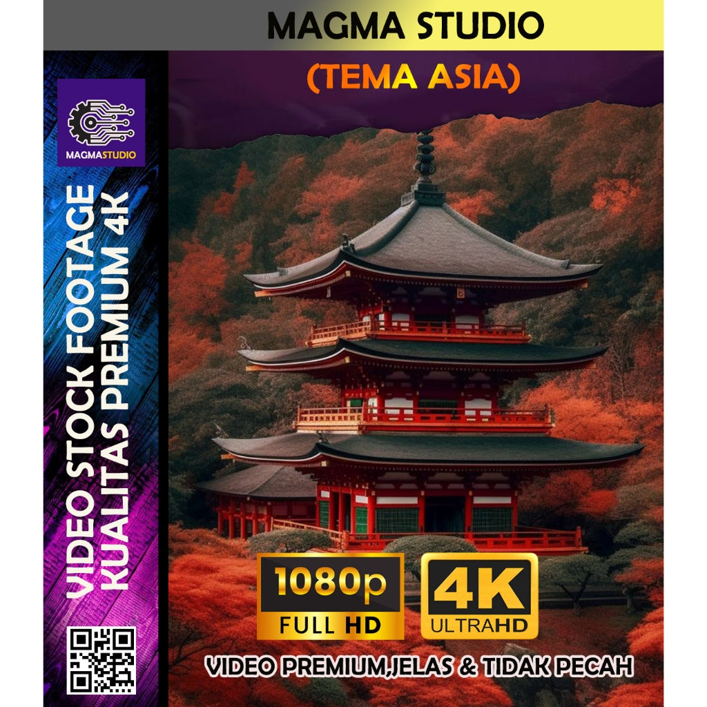 1000++ (4K) Video Stock Footage ASIA  - BAHAN YOUTUBE - Video Untuk Konten Kreator