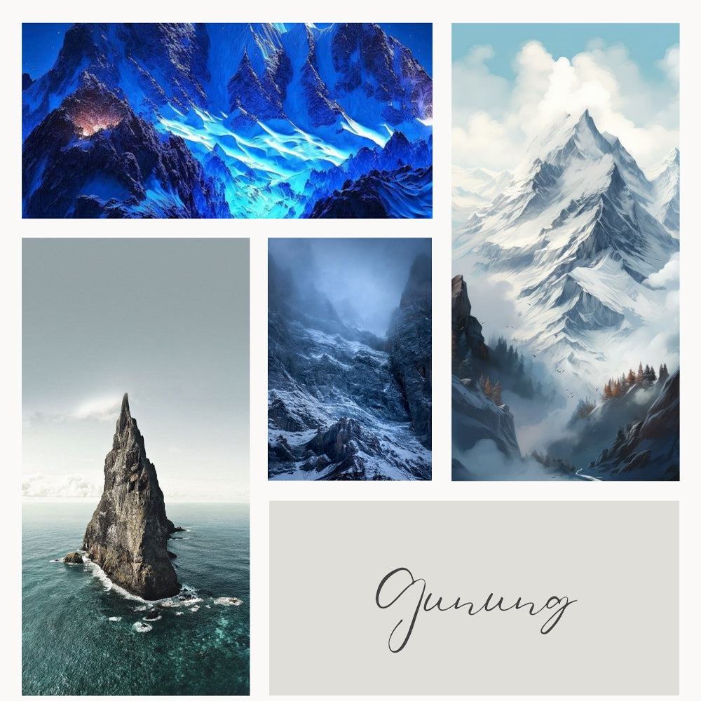 1000++(4K) Video Stock Footage GUNUNG - Durasi 10 Detik - Video STOCK FOOTAGE ULTRA HD