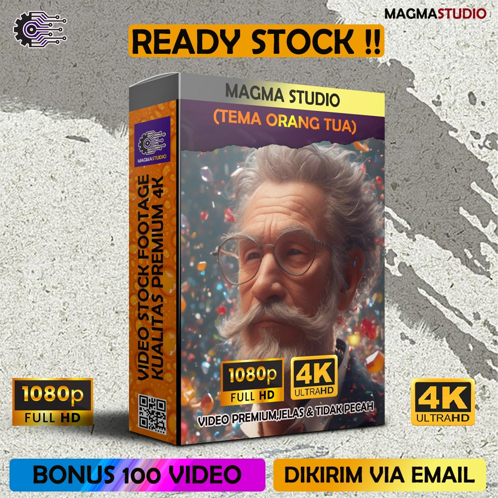 1000++(4K) Video Footage TEMA ORANG TUA - BAHAN YOUTUBE - Video Untuk Konten Kreator