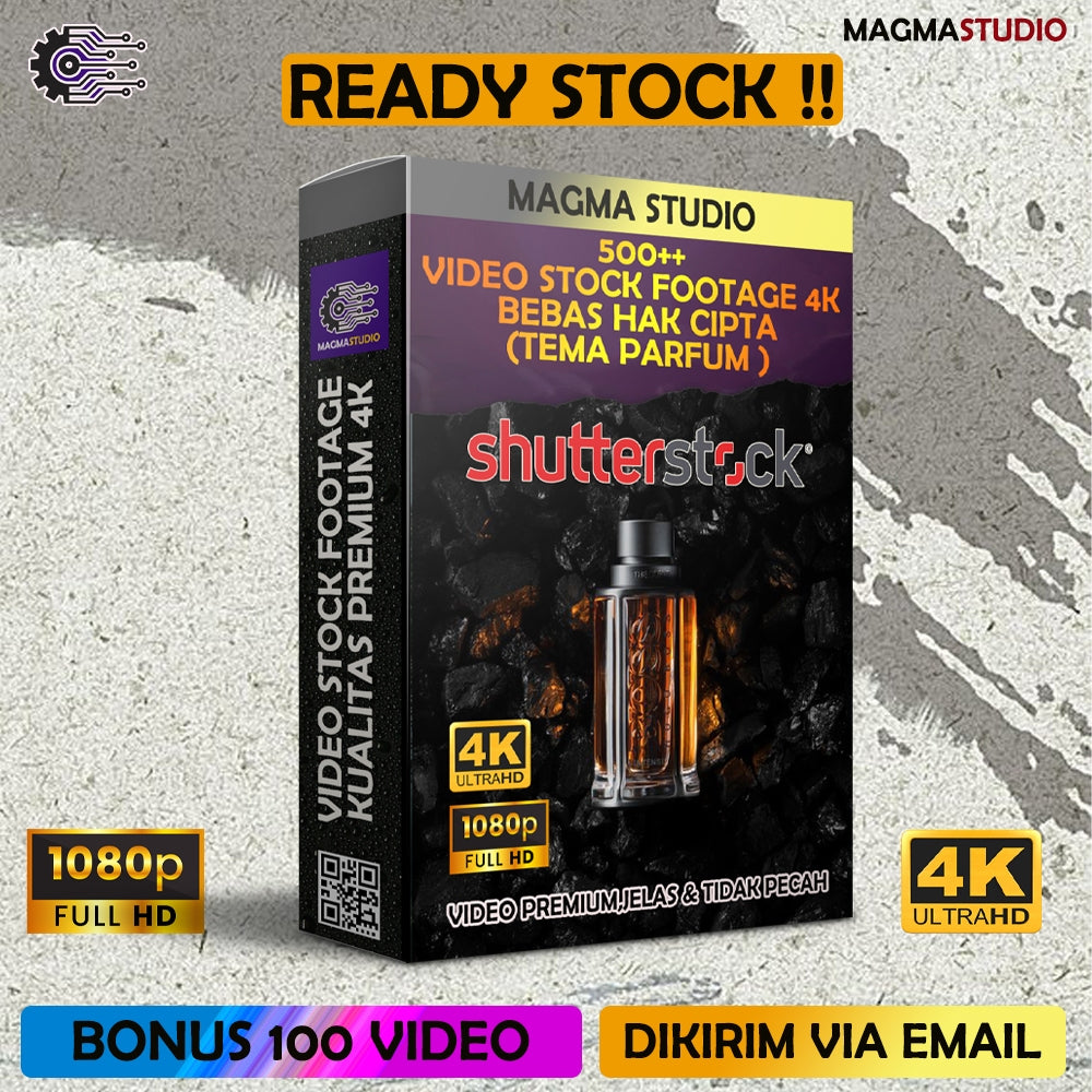 1000++(4K) Video Stock Footage PARFUM-Video Untuk Para Konten Kreator Video