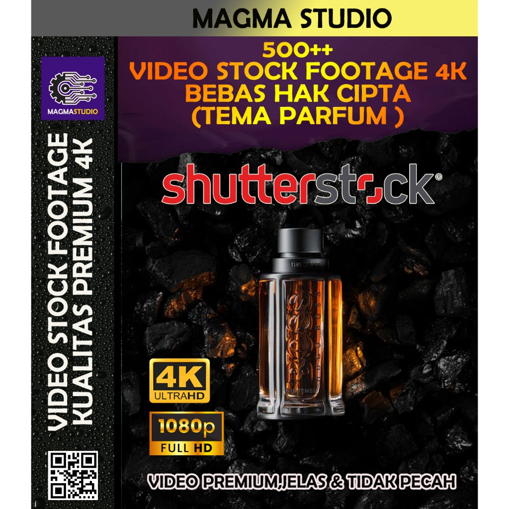 1000++(4K) Video Stock Footage PARFUM-Video Untuk Para Konten Kreator Video