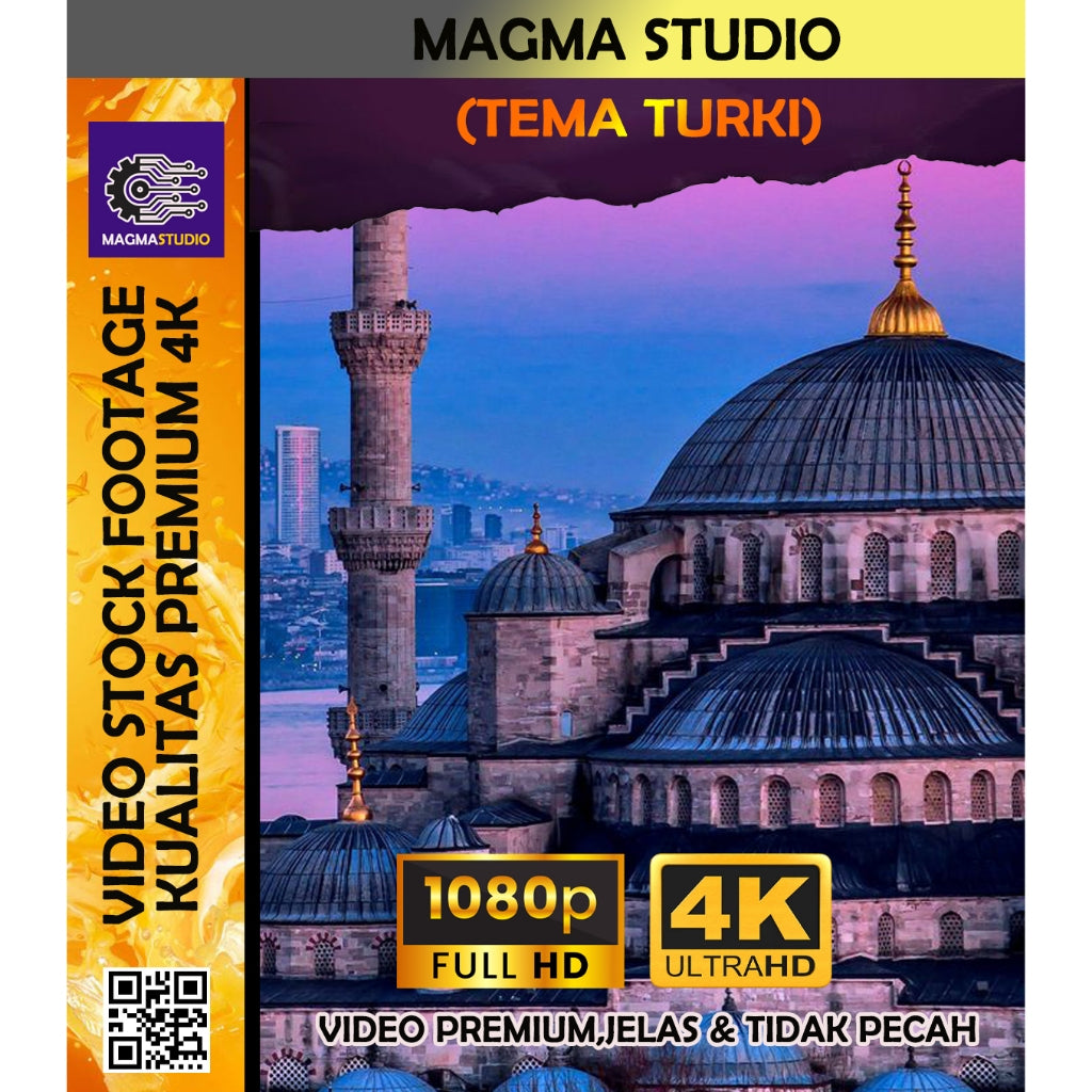 1000++(4K) Video Footage TEMA TURKI- BAHAN YOUTUBE - Video Untuk Konten Kreator