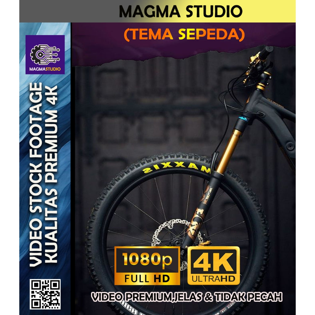 1000++(4K) Video Footage TEMA SEPEDA- BAHAN YOUTUBE - Video Untuk Konten Kreator
