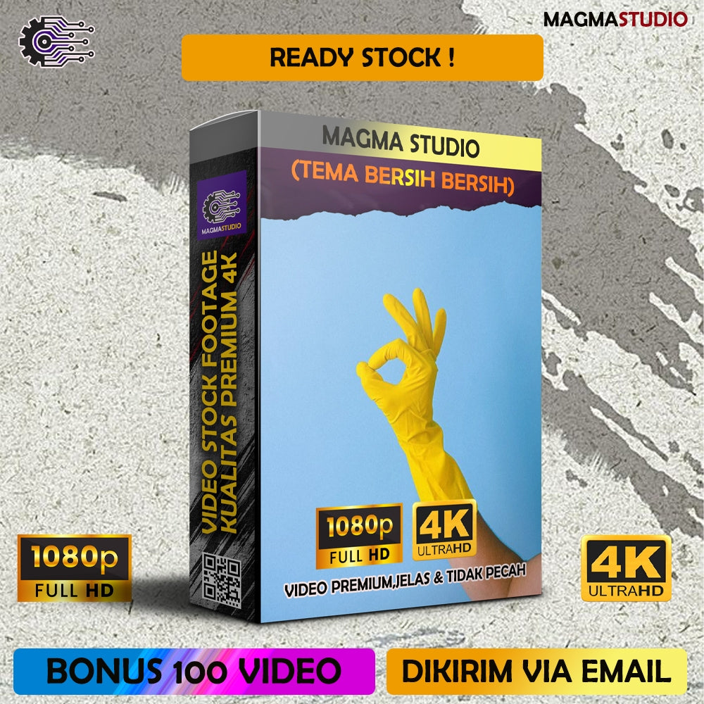 100++ (4K) Video Stock Footage Bersih Bersih - Bahan Youtube -  Untuk Konten Kreator