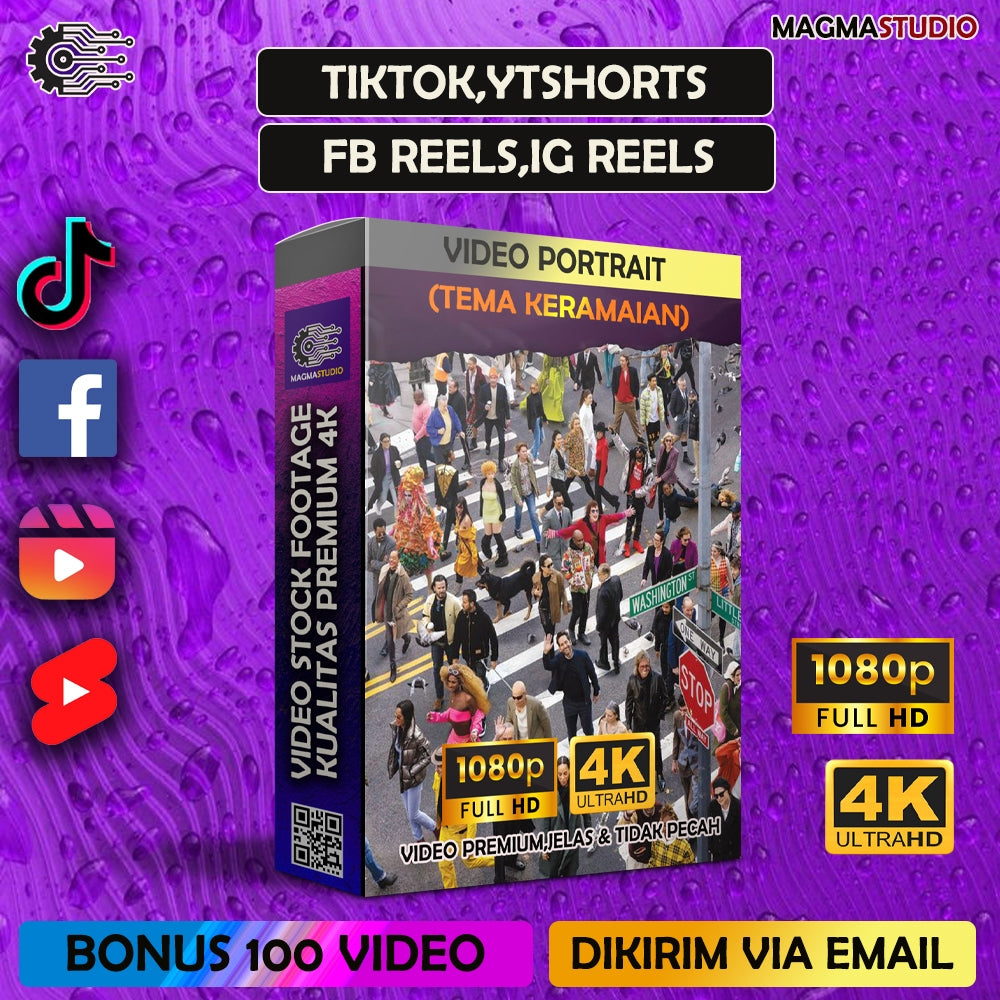 1000++(4K) Footage Portrait KERAMAIAN - BAHAN YOUTUBE- FOOTAGE ULTRA HD