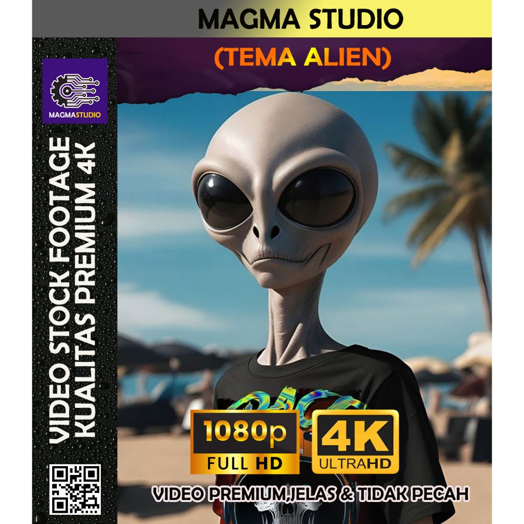 1000++ (4K) Video Stock Footage ALIEN- BAHAN YOUTUBE - Video Untuk Konten Kreator